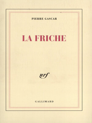 La Friche - ebook